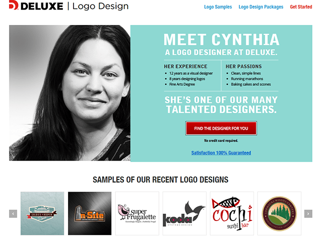 deluxe logo review